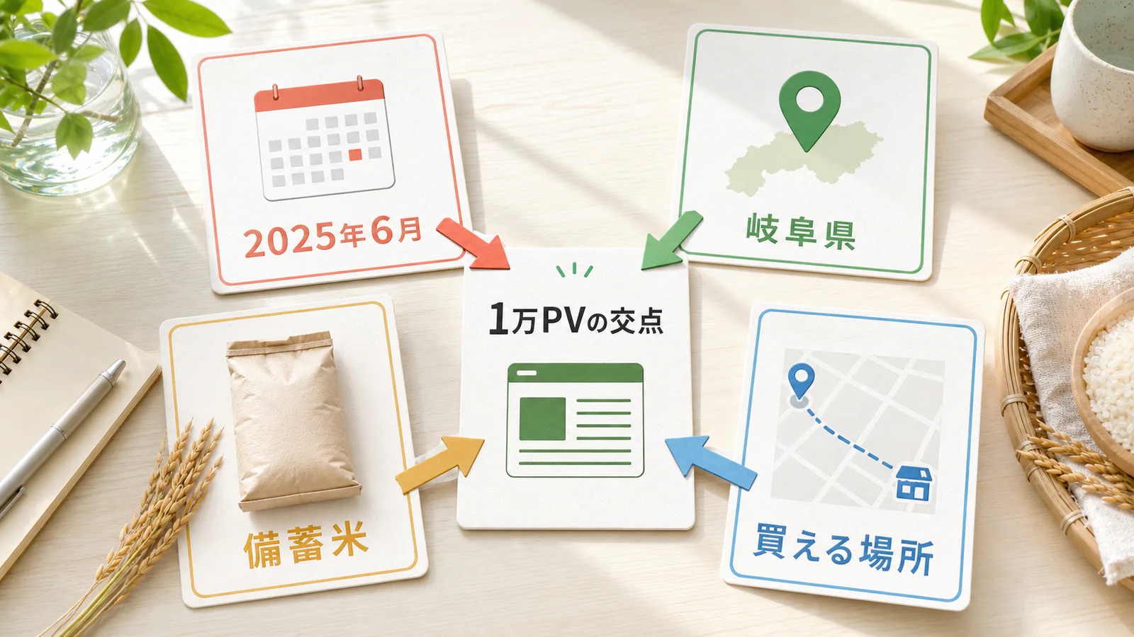 2025年6月、岐阜県、備蓄米、買える場所という4条件が重なった地域記事